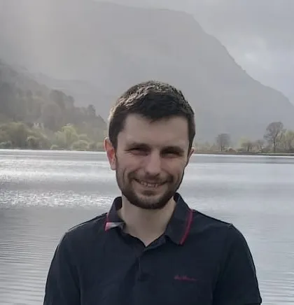 Tom at Llyn Padarn
